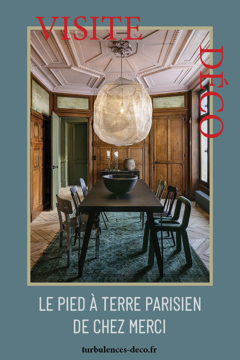 Le pied à terre parisien de chez Merci à découvrir sur Turbulences Déco Le pied à terre parisien de chez Merci à découvrir sur Turbulences Déco
