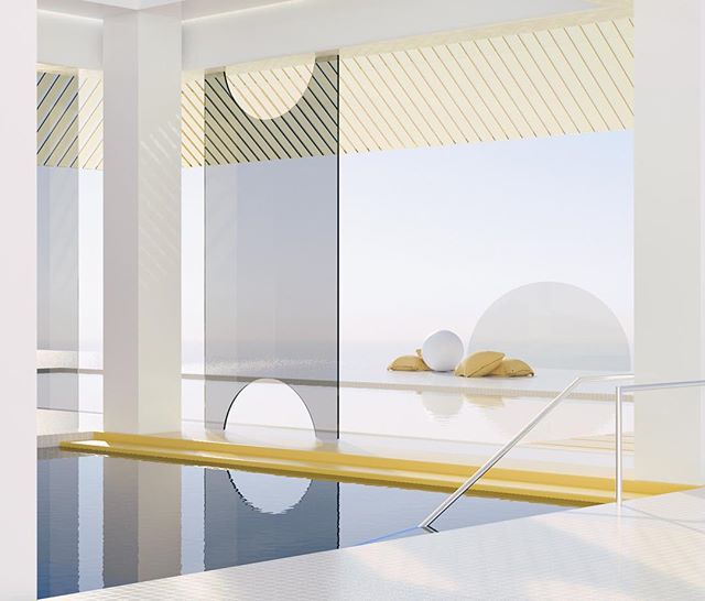 L'univers architectural onirique en 3D d'Alexis Christodoulou