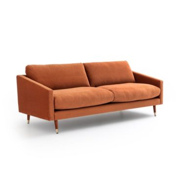 La Redoute Intérieurs - Canapé fixe velours 3, 4 ou 5 places, Rio