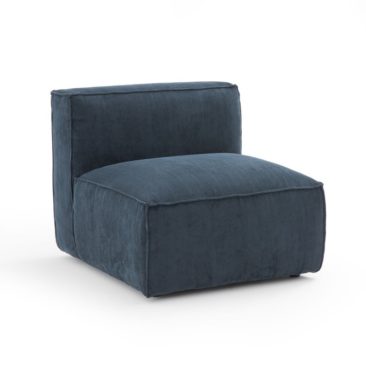 La redoute Intérieurs - Chauffeuse modulable velours, Seven
