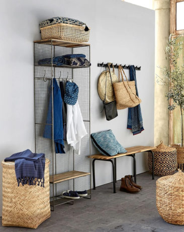 La Redoute Intérieurs - Vestiaire en métal et bois, Areglo