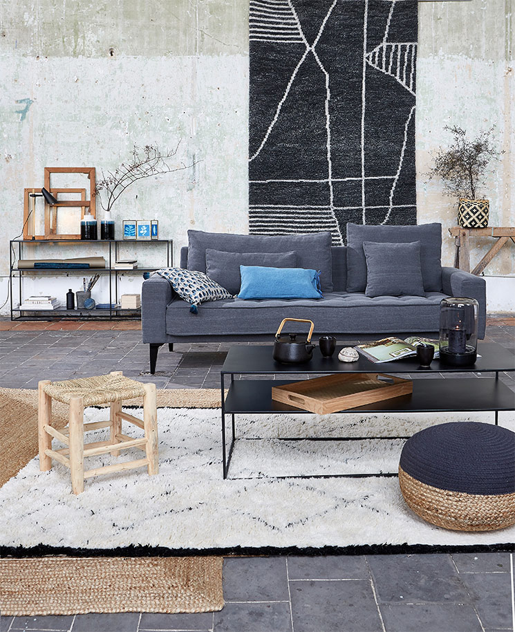 Catalogue La Redoute Intérieurs AH2019 - Ambiance Indigo Factory Catalogue La Redoute Intérieurs AH2019 - Ambiance Indigo Factory