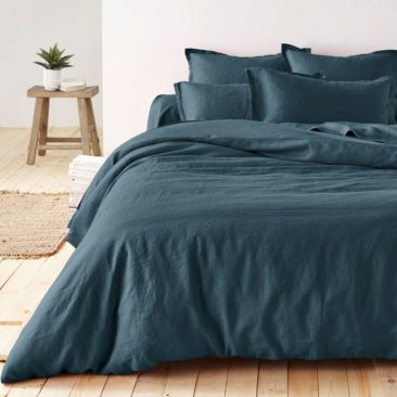 La Redoute Intérieurs - Housse de couette unie en lin lavé