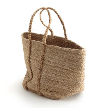 La redoute Intérieurs - Panier souple en jute naturelle, NATURALLE