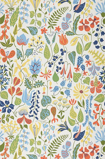 Papier peint Josef Frank