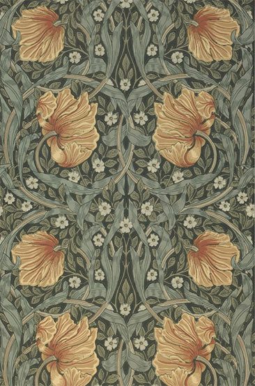 Papier-peint William Morris - Modèle de papier-peint Despina