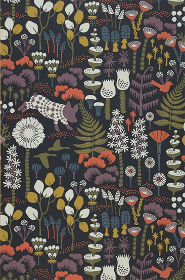 Papier peint Josef Frank