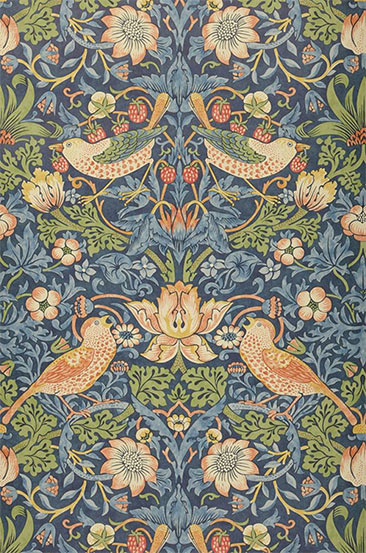 Papier peint William Morris - Modèle de papier peint Faunus