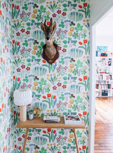 Osez un papier-peint fleuri ! // Design Intérieur Eloise Bosredon Osez un papier-peint fleuri ! // Design Intérieur Eloise Bosredon + Papier-peint Josef Frank