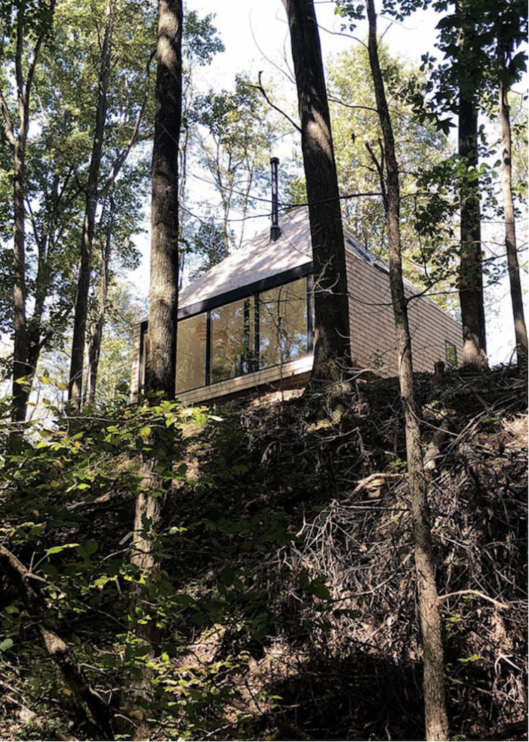 The Hut, un projet de l'agence Midland // une maison/cabane, au style moderne rustique