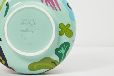 Vase en faïence Oceanographic par le designer Jaime Hayon pour la Maison Matisse