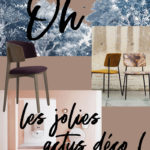 Oh les jolies actus ! Du papier-peint, des chaises, une expo