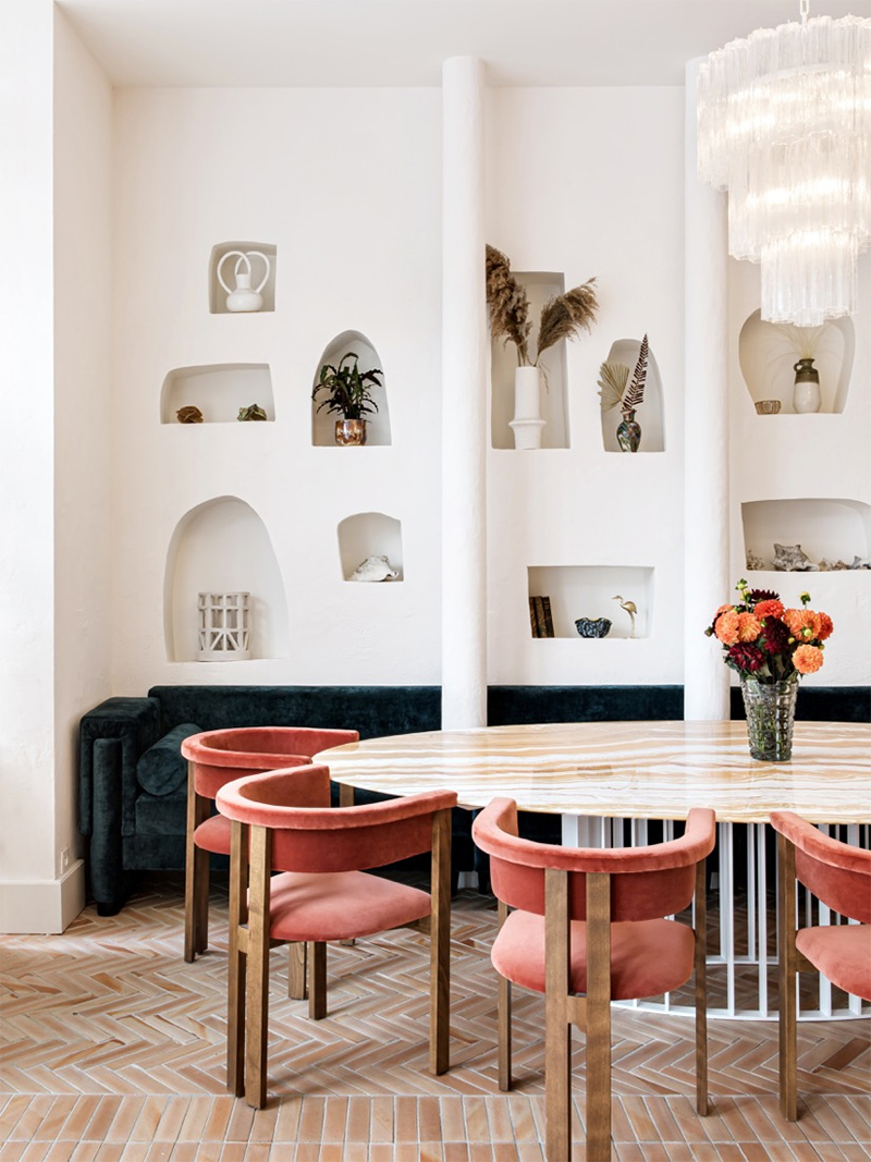 Studio : Studio Friedmann & Versace - Restaurant Riviera à Paris