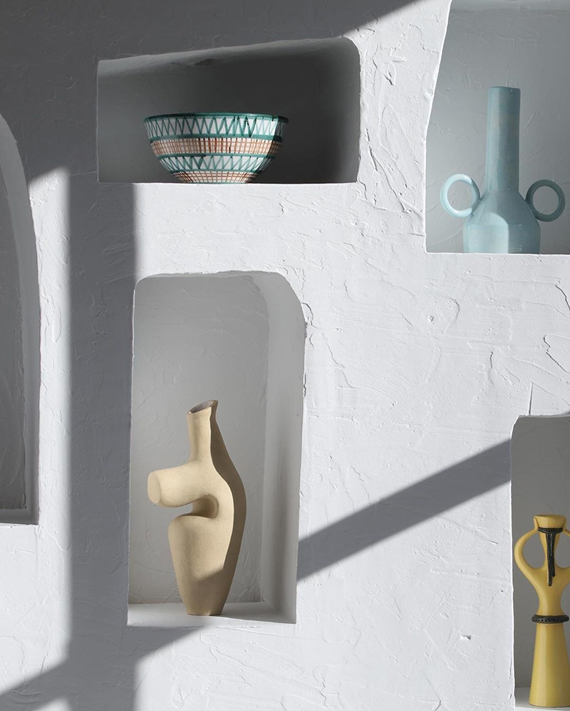 Le restaurant Oursin aux Galerie Lafayette par Simon Porte Jacquemus Le style méditerranéen à tendance French Riviera // Le restaurant Oursin aux Galerie Lafayette par Simon Porte Jacquemus