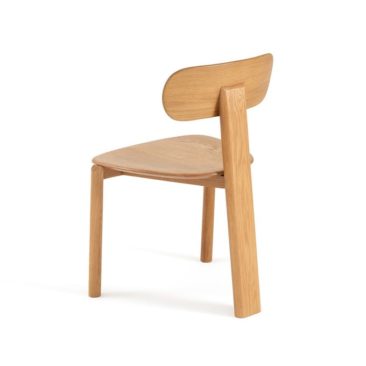 Chaise chêne naturel, Marais, design E. Gallina - 239 € sur Ampm