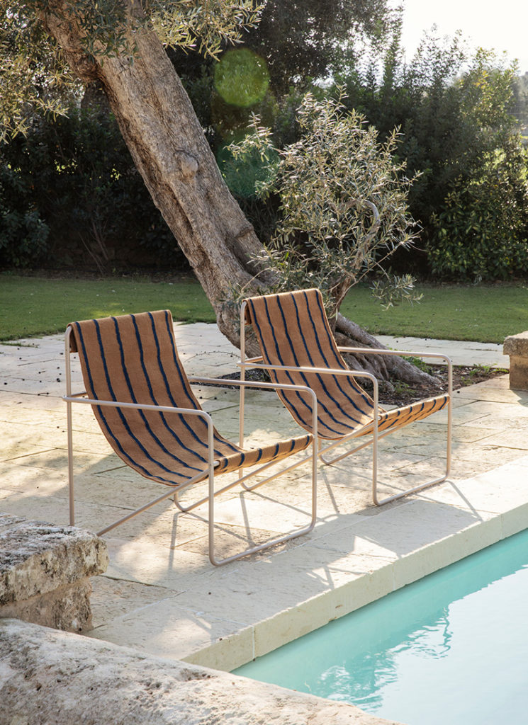 Catalogue Ferm Living SS2020, sobriété et tons terreux // CHAISE DESERT