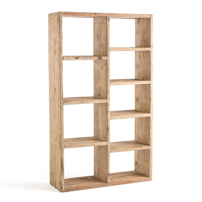 Bibliothèque en orme massif recyclé, Sumiko, 1199 € sur Ampm