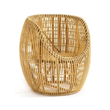 Fauteuil rond en rotin, Owene - 259 € sur Ampm