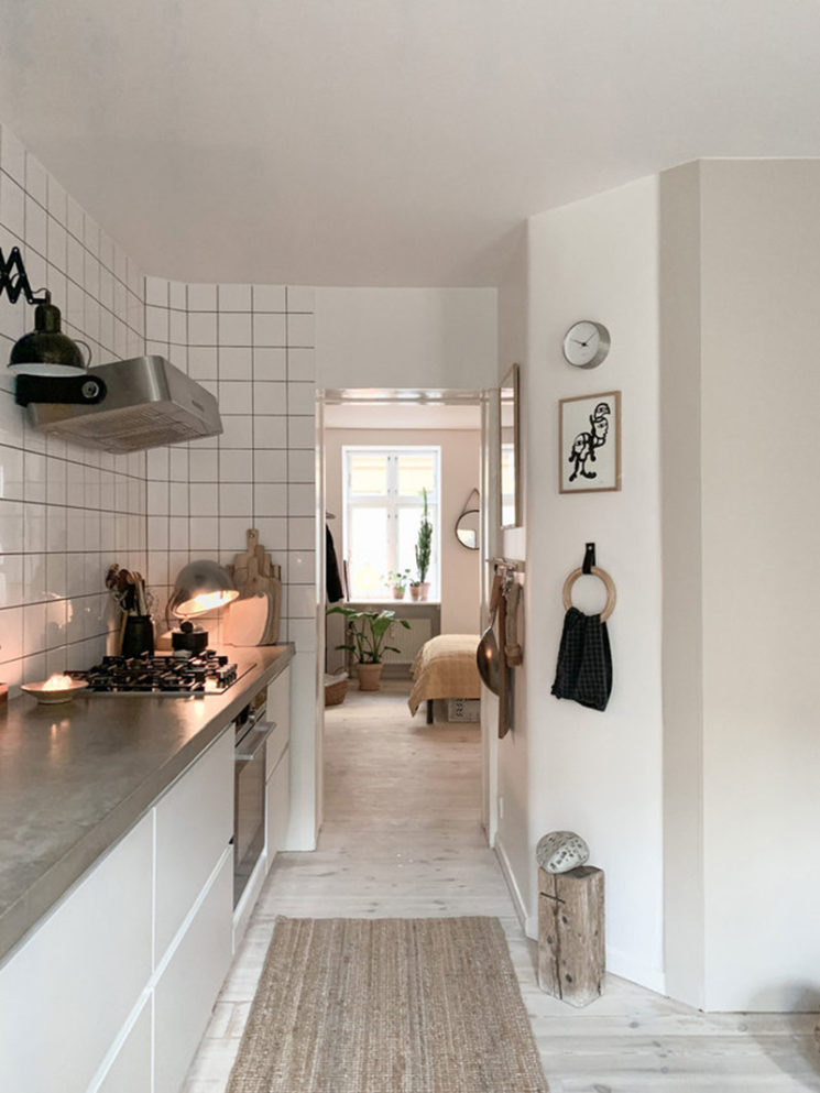 Un petit appartement design à Copenhague par Puk Sjeldan à louer sur Airbnb