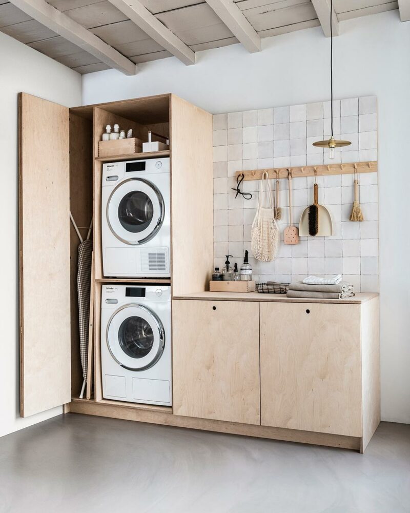 Un diy en contreplaqué pour aménager sa buanderie à moindre prix Un diy en contreplaqué pour aménager sa buanderie à moindre prix