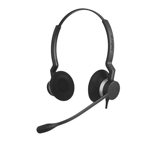 Casque JABRA Biz 2300 2 écouteurs, un confort optimal toute la journée. A retrouver sur Maxiburo