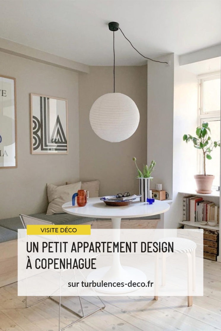 Un adorable appartement design à Copenhague à retrouver sur Turbulences déco