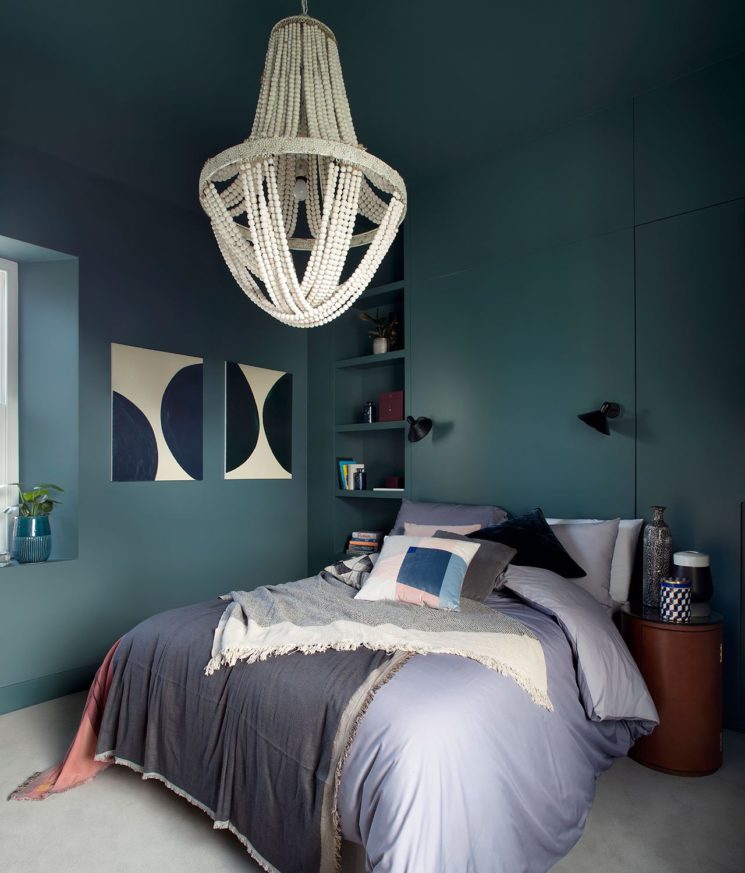 10 idées déco pour une chambre à coucher stylée // Opter pour une suspension XXL // Hôtel Bolton Coach House à dublin