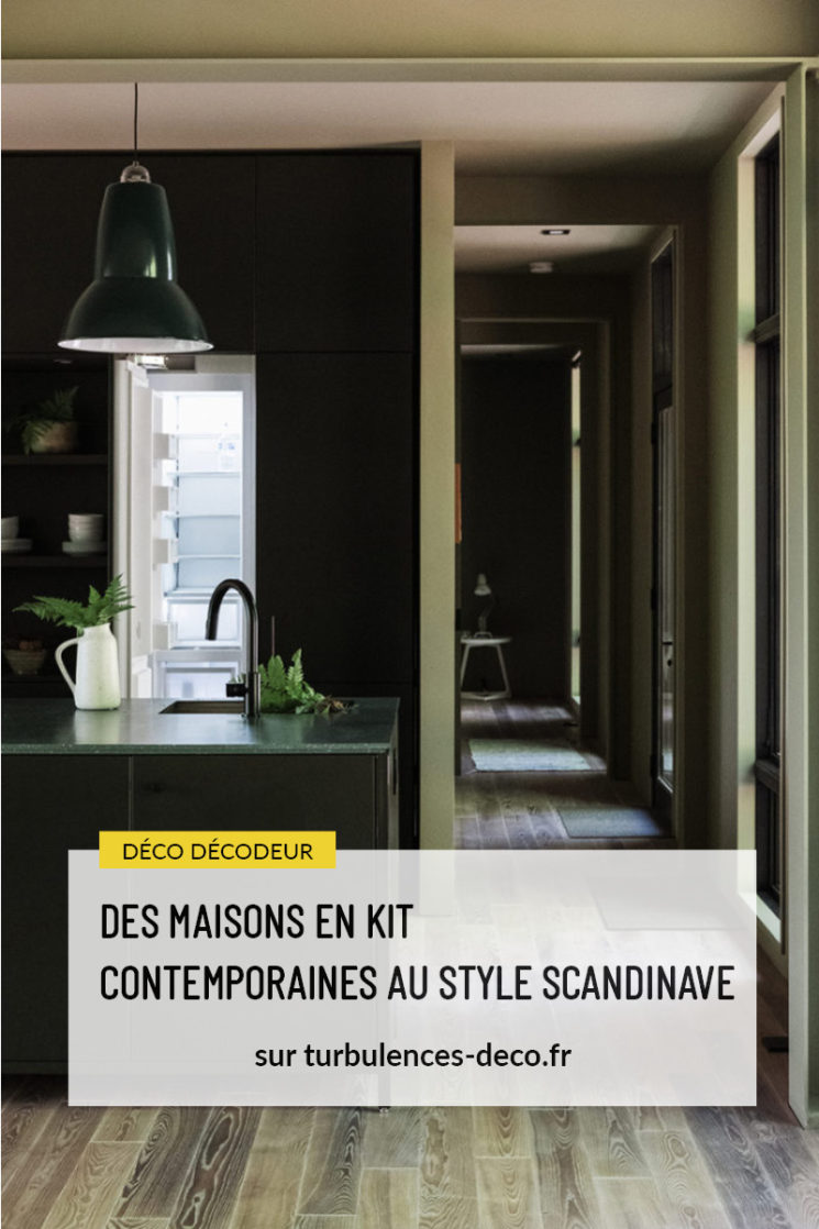 Des maisons en kit contemporaines au style scandinave par Hygge Supply à retrouver sur le blog