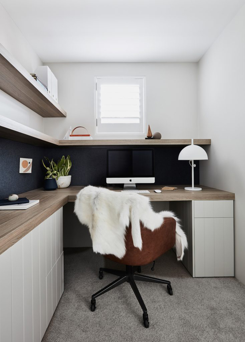 Bureau mural : le meuble malin et design pour travailler - Elle Décoration