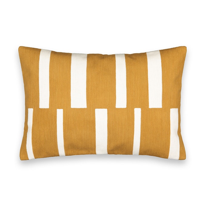 Housse de coussin en coton, Stripy sur Ampm