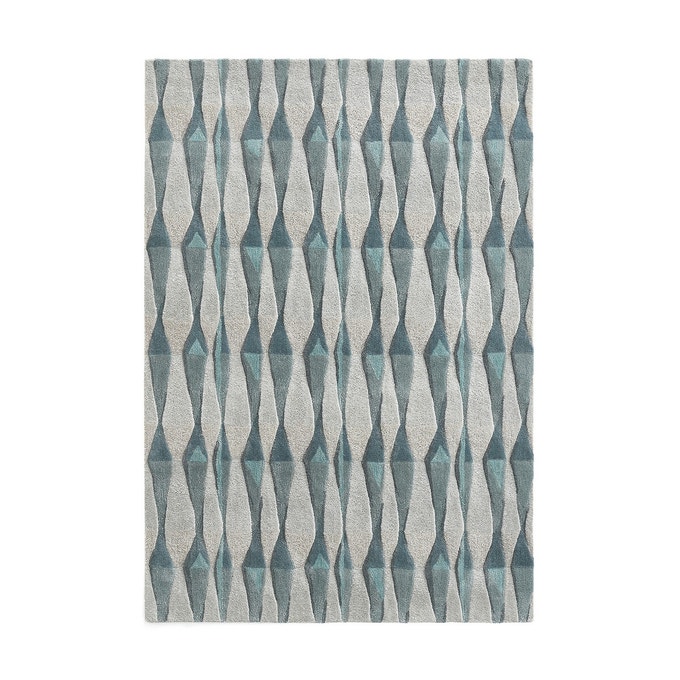 Tapis en laine et viscose tufté, Gaagea, 169 € sur Ampm