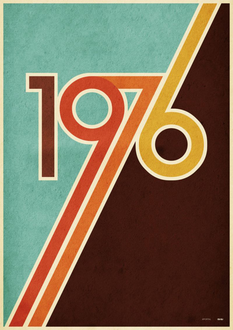 Seventies back, couleurs des années 70, rouille, rouge brique, vert et marron, sans oublier ocre jaune