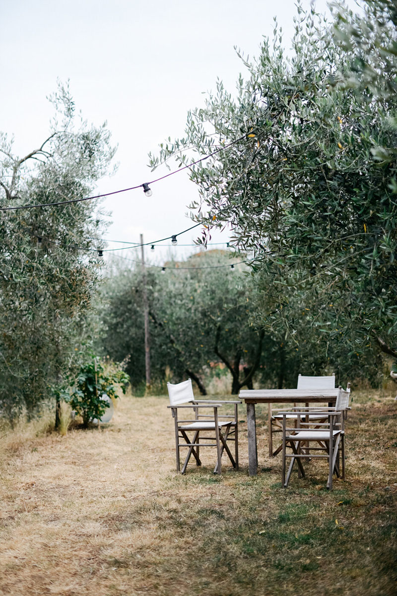 Valdirose en Toscane, une chambre d'hôtes slow // Un jardin merveilleux d'olivier et d'herbes folles