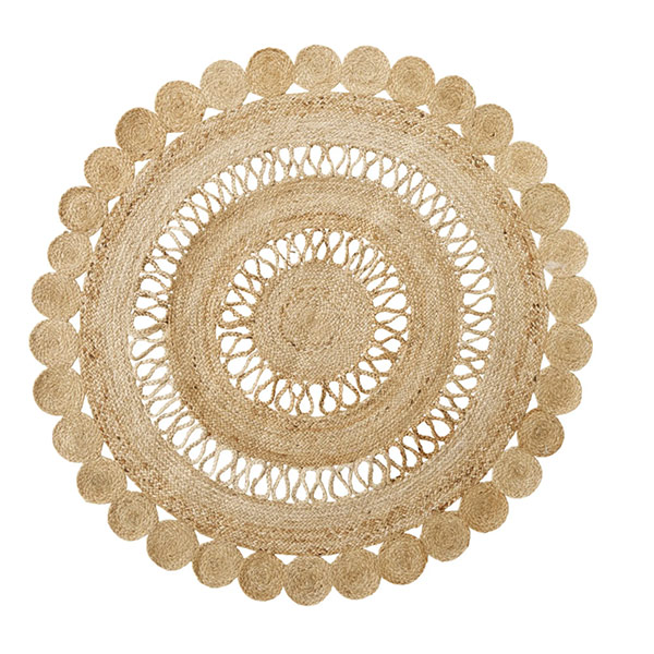 Tapis rond en jute, Marno - 59,99 € sur Maisons du Monde