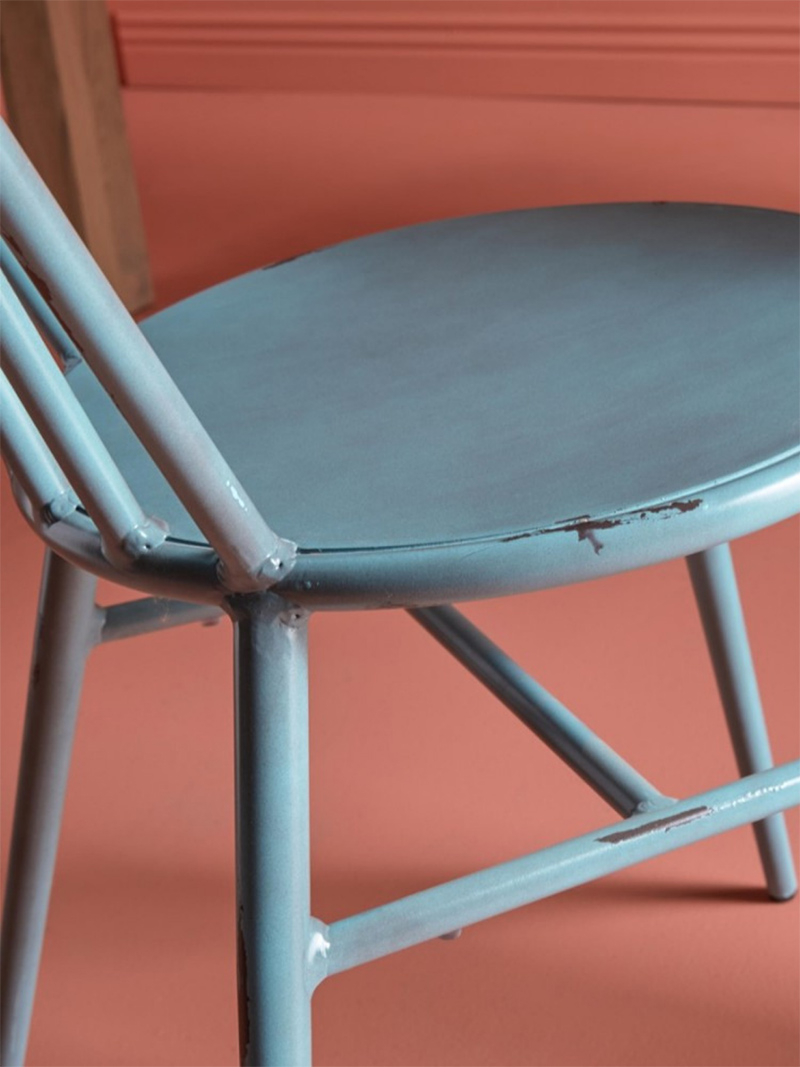 Chaise en aluminium, légère, Juliette, par la marque française Signature sur MBS Design, nouveau concept-store en ligne
