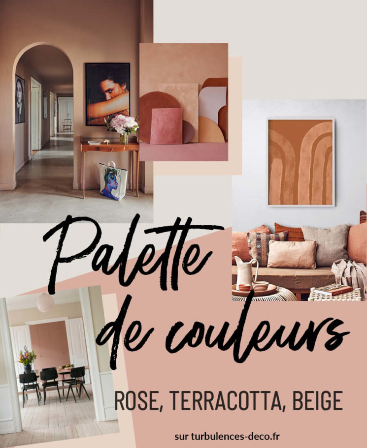 Palette De Couleurs Terracotta Rose Beige Et Brun Turbulences D co