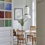 Un appartement ancien à Stockholm plein de charme