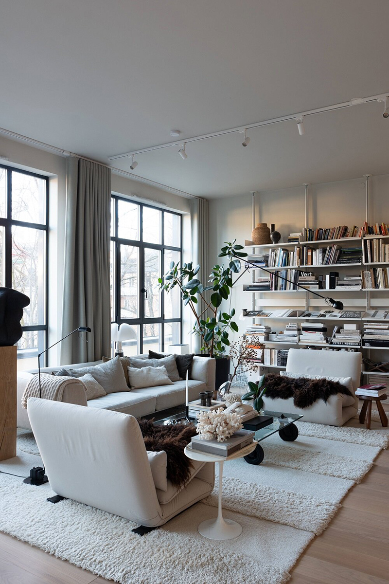 Le loft de Lotta Agaton, perfection d'un certain style scandinave