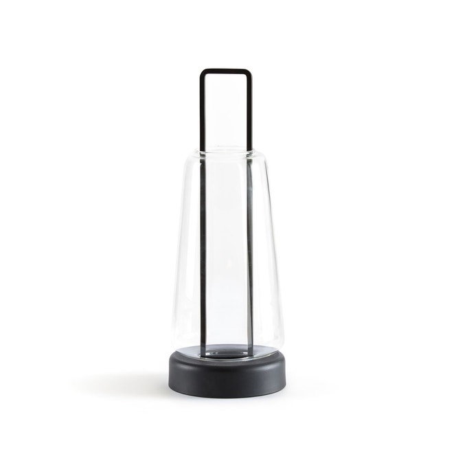 Ampm - Lanterne verre et métal H30 cm, Yoroko