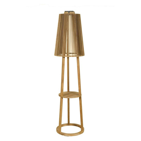 Lampadaire en bois, TINKA TECKA - Les Jardins