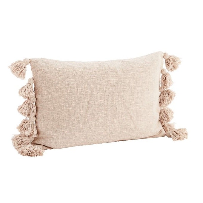 Housse de coussin à pompons - Madam Stoltz