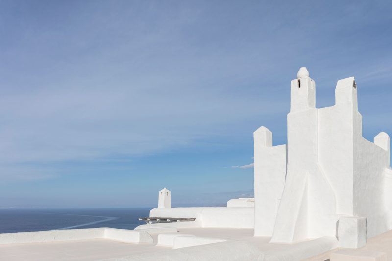 [ Décors des îles grecques ] Hôtel Papyrella à Mykonos // Extérieurs face à la mer