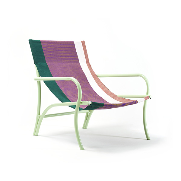 Fauteuil Maraca, design : Sebastian Herkner pour Ames