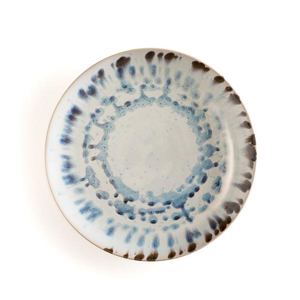 Assiettes plates en grès, Amadora sur Ampm