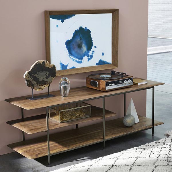 Meuble tv hi-fi noyer, Jacobson sur Ampm