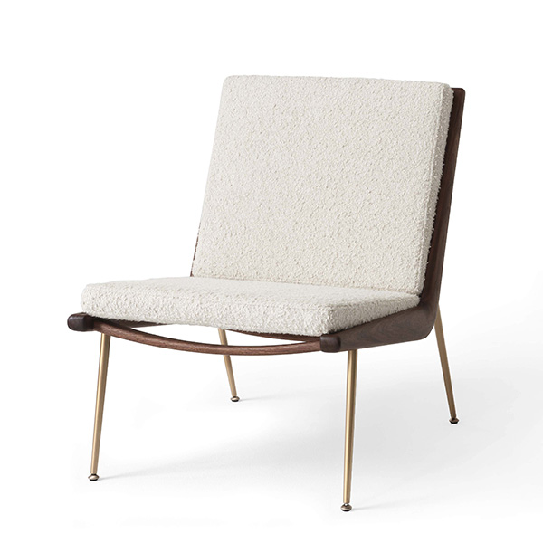 Fauteuil rembourré, Boomerang HM1, design : Orla Mølgaard-Nielsen, Peter Hvidt - And Tradition