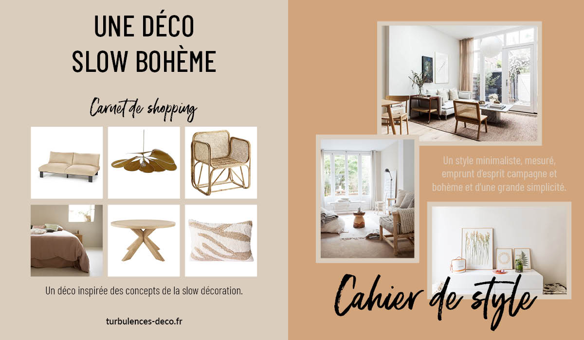 [ Cahier de style et de shopping ] Une déco slow et bohème