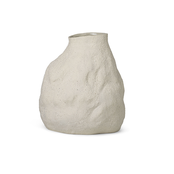 Vase en grès, Vulca, design : Trine Andersen - Ferm Living
