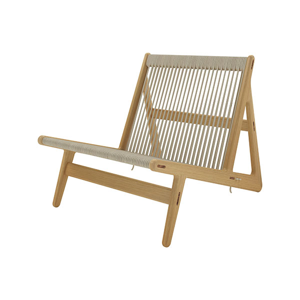Fauteuil lounge, MR01 Initial, design : Mathias Rasmussen pour Gubi