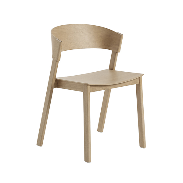 Muuto - Chaise empilable en chêne, Cover
